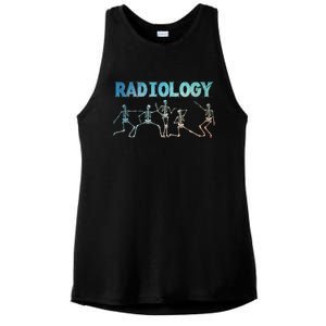 Funny Radiology Art For Women Rad Tech Radiologist Xray Ladies PosiCharge Tri-Blend Wicking Tank