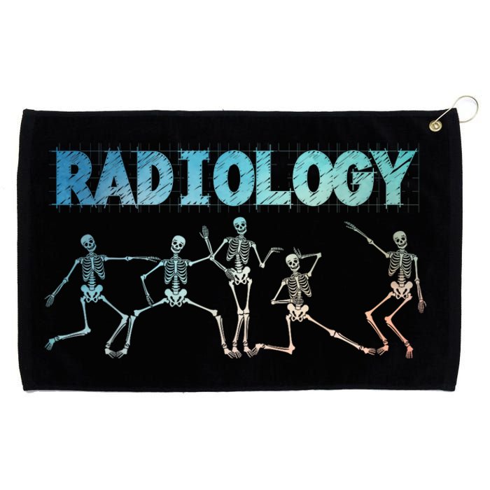 Funny Radiology Art For Women Rad Tech Radiologist Xray Grommeted Golf Towel