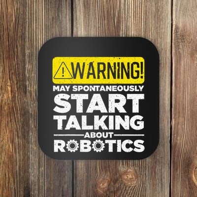 Funny Robotics Art For Women Robotics Engineer Robots Coaster