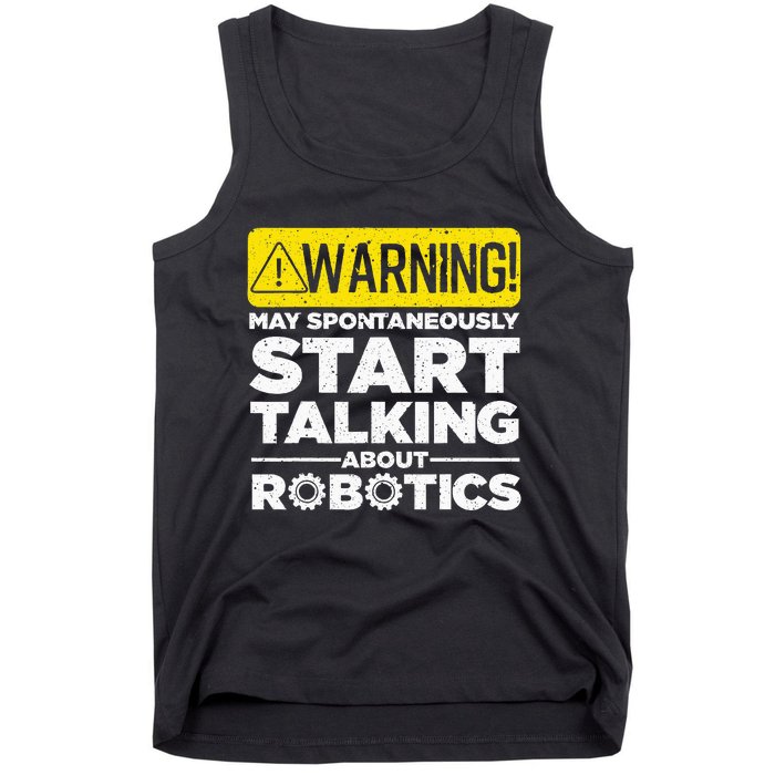 Funny Robotics Art For Women Robotics Engineer Robots Tank Top