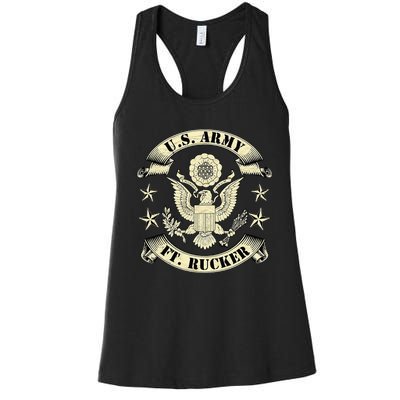 Fort Rucker Alabama Ft Rucker Al Army Aviation Vintage Gifts Women's Racerback Tank