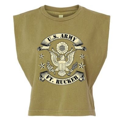 Fort Rucker Alabama Ft Rucker Al Army Aviation Vintage Gifts Garment-Dyed Women's Muscle Tee