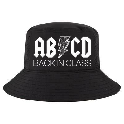 Funny Rocker ABCD Back In Class Back To School Cool Comfort Performance Bucket Hat