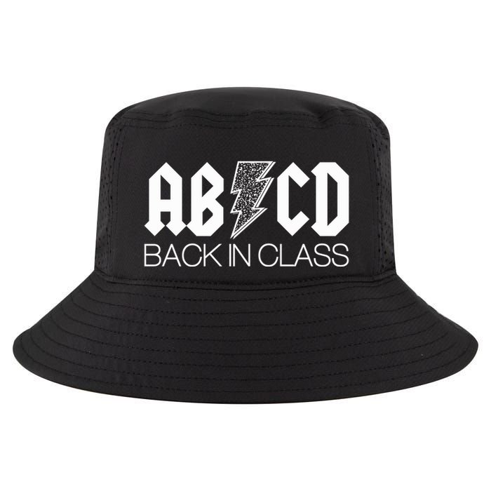 Funny Rocker ABCD Back In Class Back To School Cool Comfort Performance Bucket Hat