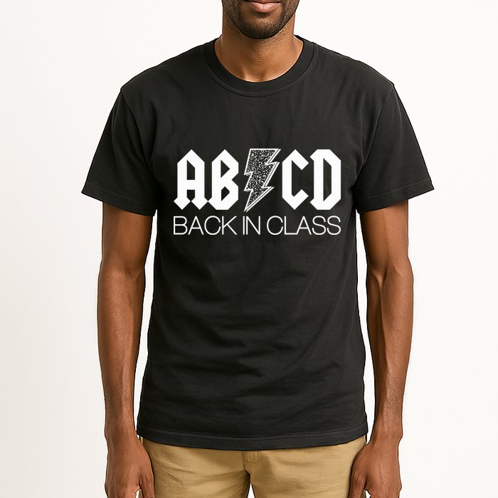 Funny Rocker ABCD Back In Class Back To School Tall T-Shirt