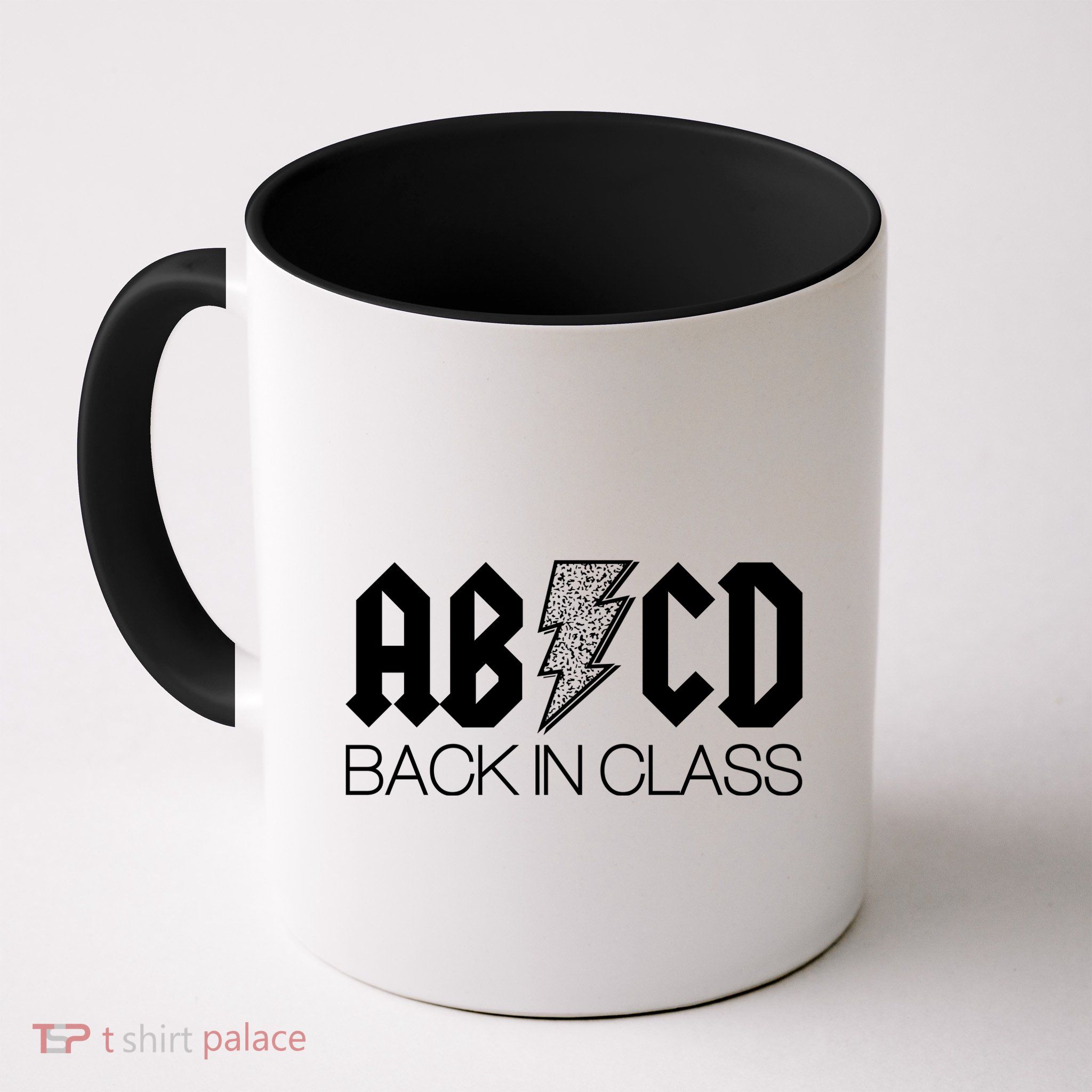 Funny Rocker ABCD Back In Class Back To School Mug