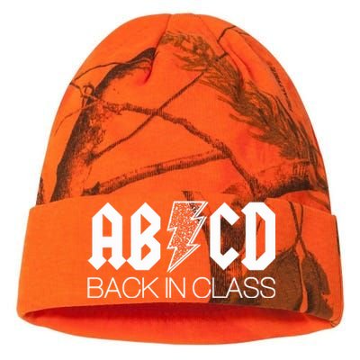 Funny Rocker ABCD Back In Class Back To School Kati Licensed 12" Camo Beanie