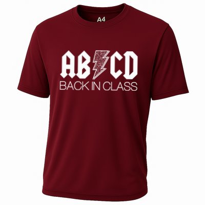 Funny Rocker ABCD Back In Class Back To School Performance Shirt