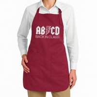 Funny Rocker ABCD Back In Class Back To School Apron