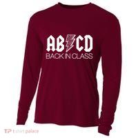 Funny Rocker ABCD Back In Class Back To School Cooling Performance Long Sleeve Crew
