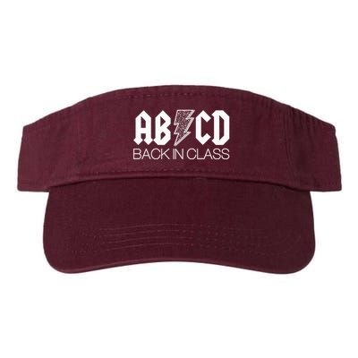 Funny Rocker ABCD Back In Class Back To School Visor