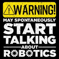 Funny Robotics Art Robotics Engineer Robots Youth Performance Sprint T-Shirt