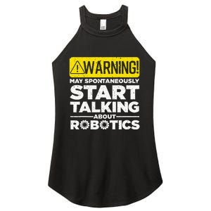 Funny Robotics Art Robotics Engineer Robots Women’s Perfect Tri Rocker Tank