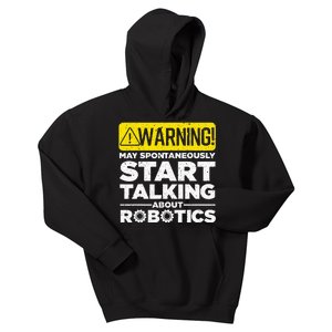 Funny Robotics Art Robotics Engineer Robots Kids Hoodie