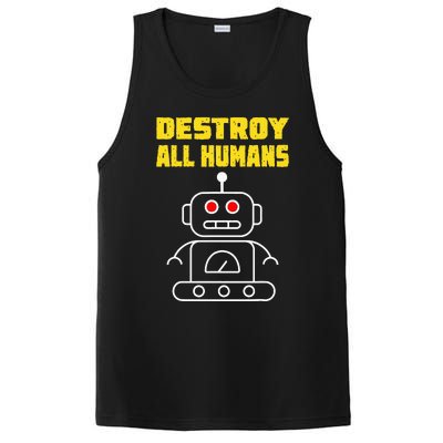 Funny Robot AI Destroy All Humans Esports Fighting PosiCharge Competitor Tank