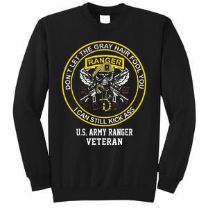 Funny Retired Army Ranger Veteran USA Military Vet Sweatshirt