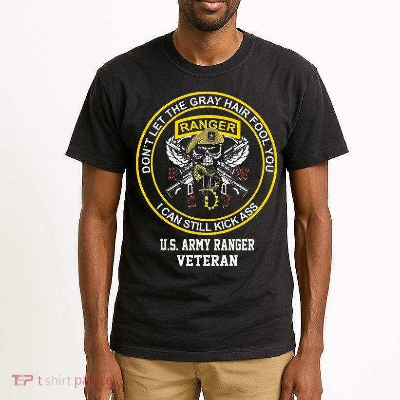 Funny Retired Army Ranger Veteran USA Military Vet Tall T-Shirt
