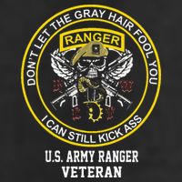 Funny Retired Army Ranger Veteran USA Military Vet 11oz C Handle Ceramic Mug