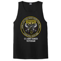 Funny Retired Army Ranger Veteran USA Military Vet PosiCharge Competitor Tank