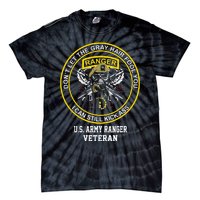 Funny Retired Army Ranger Veteran USA Military Vet Tie-Dye T-Shirt