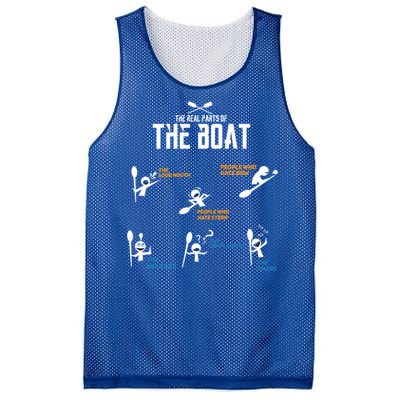 Funny Rowing And Boating Gift Mesh Reversible Basketball Jersey Tank