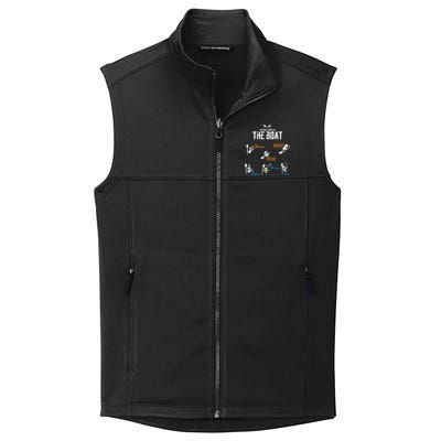 Funny Rowing And Boating Gift Collective Smooth Fleece Vest