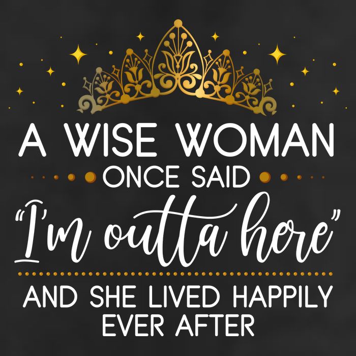 Funny Retirement A Wise Woman Once Said I'm Outta Here Adult Drive Performance Visor