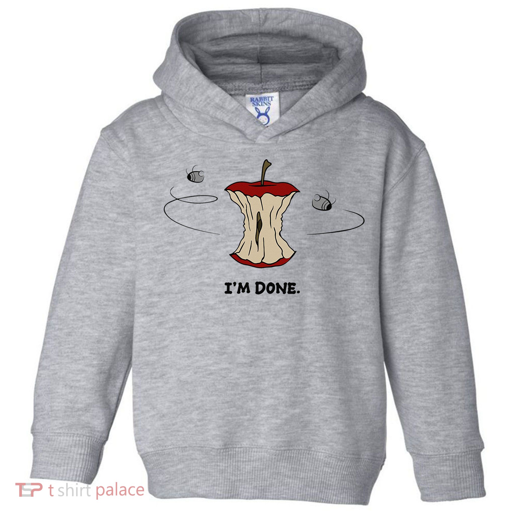 Funny Rotten Apple Sarcastic Retired Teacher Retirement Gift Toddler Hoodie