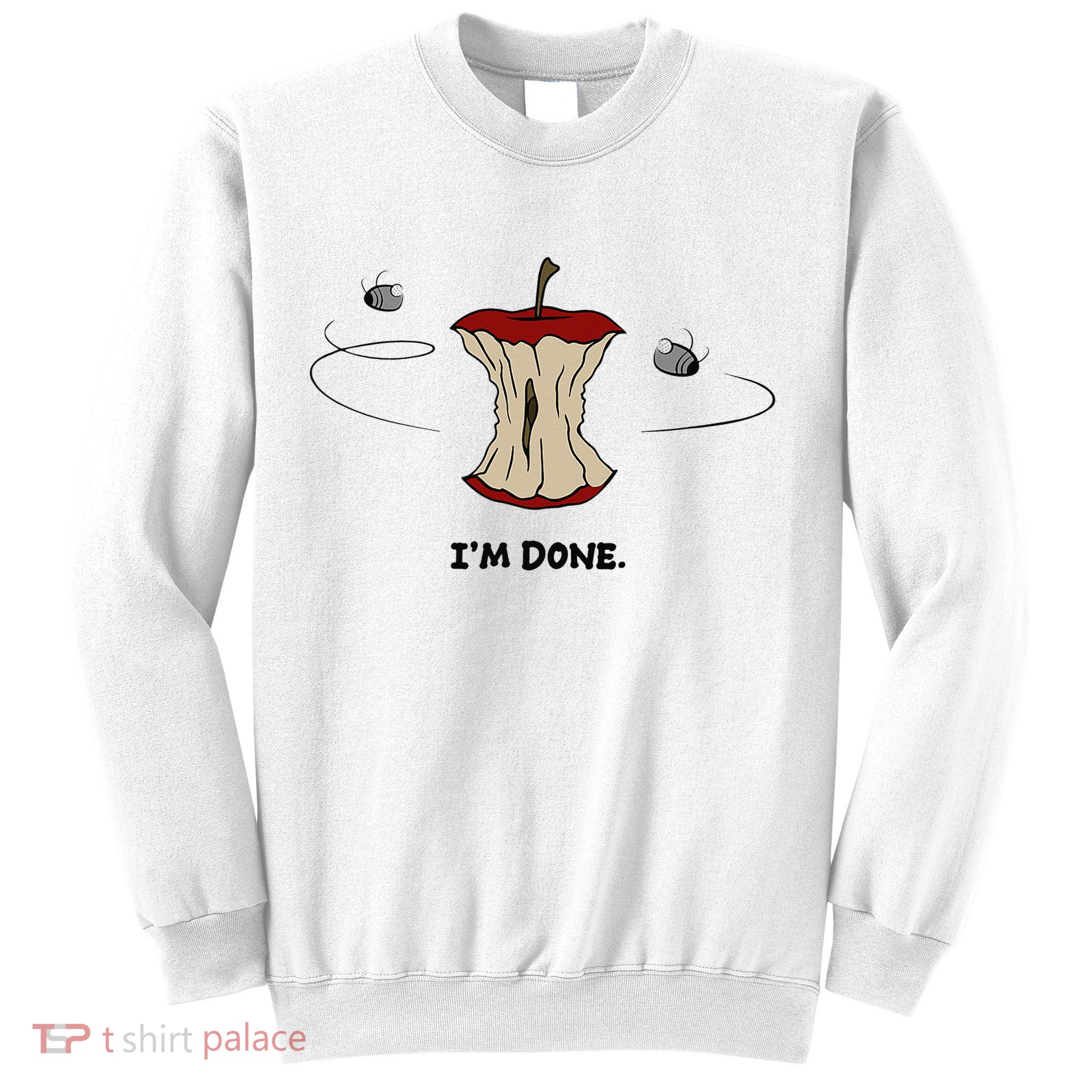 Funny Rotten Apple Sarcastic Retired Teacher Retirement Gift Sweatshirt