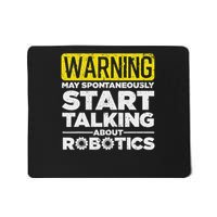 Funny Robotics Art For Men Women Robotics Engineer Robots Mousepad