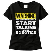 Funny Robotics Art For Men Women Robotics Engineer Robots Women's T-Shirt