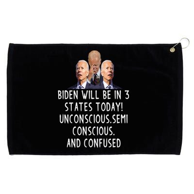 Funny Republican Anti Joe Biden Quote Anti Joe Biden Gift Grommeted Golf Towel