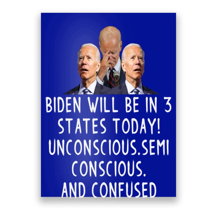 Funny Republican Anti Joe Biden Quote Anti Joe Biden Gift Poster