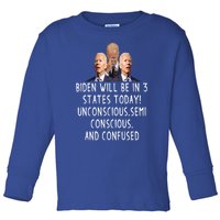 Funny Republican Anti Joe Biden Quote Anti Joe Biden Gift Toddler Long Sleeve Shirt