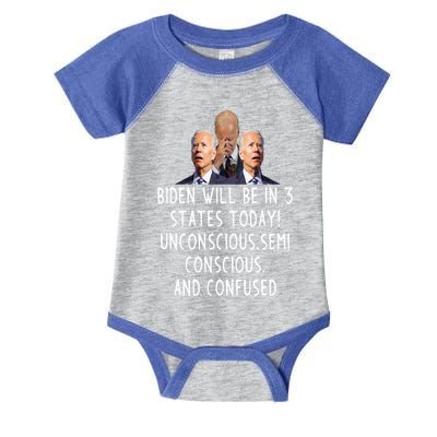 Funny Republican Anti Joe Biden Quote Anti Joe Biden Gift Infant Baby Jersey Bodysuit