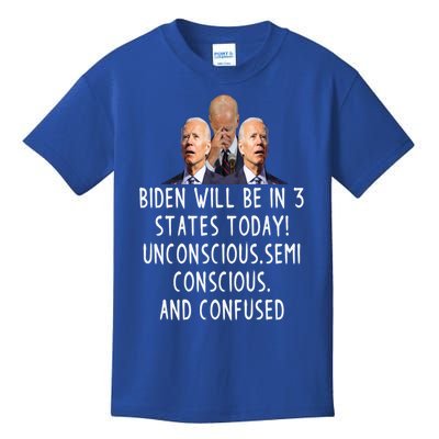 Funny Republican Anti Joe Biden Quote Anti Joe Biden Gift Kids T-Shirt