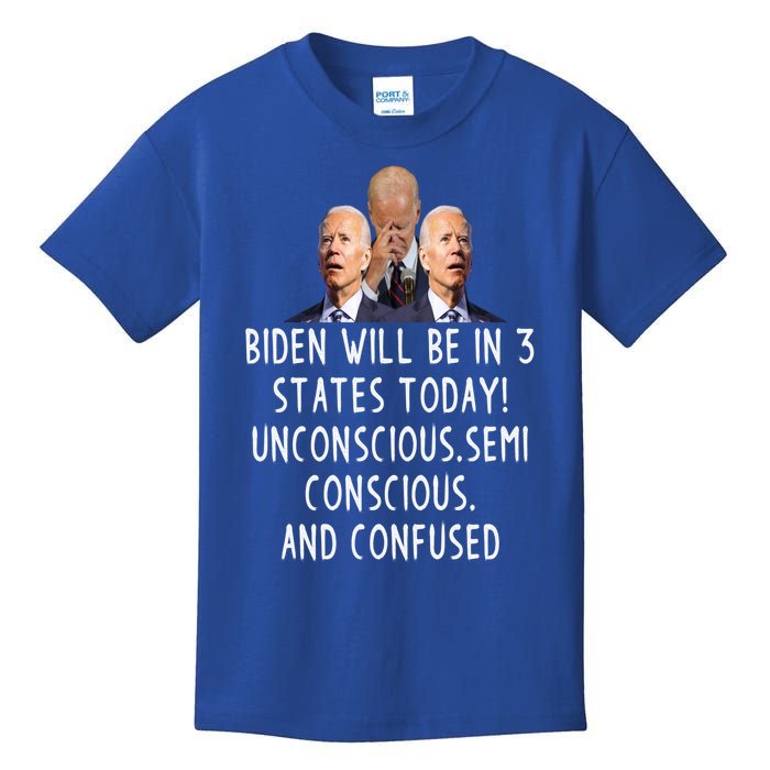 Funny Republican Anti Joe Biden Quote Anti Joe Biden Gift Kids T-Shirt