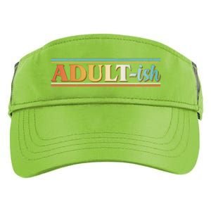 Funny Retro Adultish Adult Drive Performance Visor