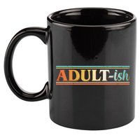 Funny Retro Adultish 11oz C Handle Ceramic Mug