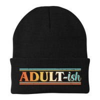 Funny Retro Adultish Beanie