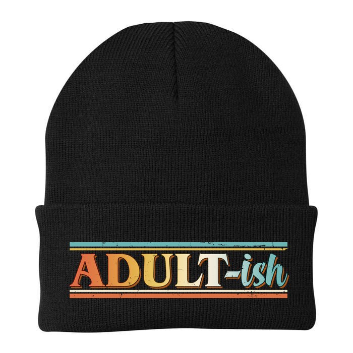 Funny Retro Adultish Beanie