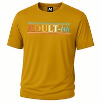Funny Retro Adultish Cooling Performance Crew T-Shirt