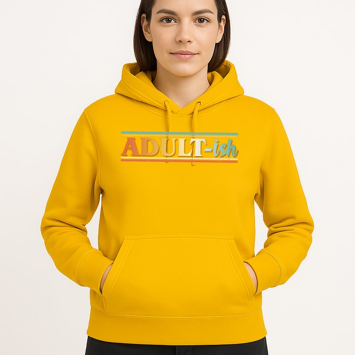Funny Retro Adultish Hoodie