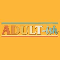 Funny Retro Adultish Baby Bodysuit