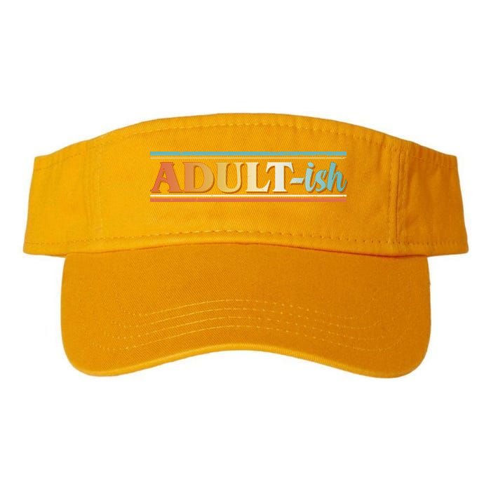 Funny Retro Adultish Visor