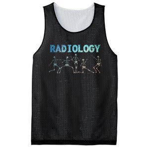 Funny Radiology Art For Rad Tech Radiologist Xray Mesh Reversible Basketball Jersey Tank