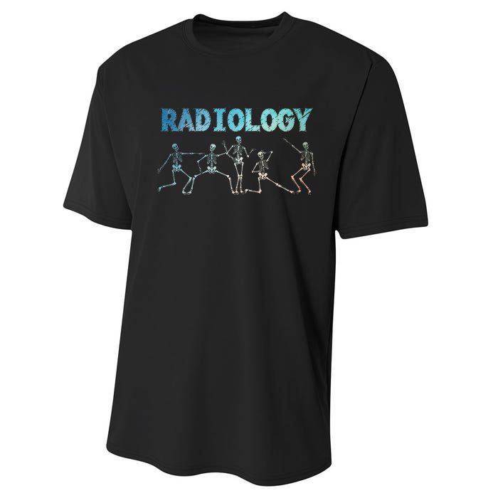 Funny Radiology Art For Rad Tech Radiologist Xray Performance Sprint T-Shirt