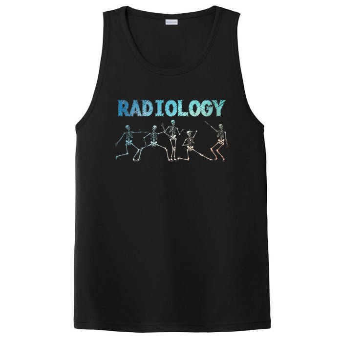 Funny Radiology Art For Rad Tech Radiologist Xray PosiCharge Competitor Tank