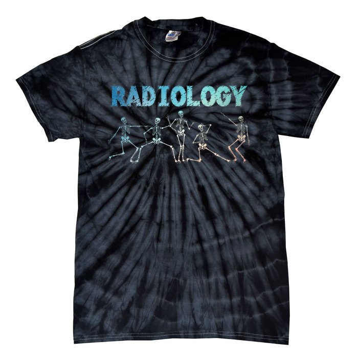 Funny Radiology Art For Rad Tech Radiologist Xray Tie-Dye T-Shirt