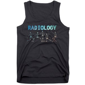 Funny Radiology Art For Rad Tech Radiologist Xray Tank Top